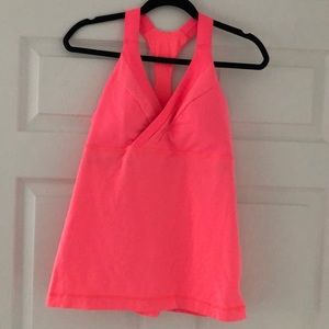 Lululemon tank with built in bra